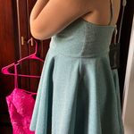 Hoco Dress Size 12 Blue Photo 2