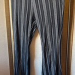 No Boundaries  Black and White Flare Pants medium Photo 0