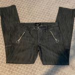 Sanctuary NWOT LA stretch dark denim jeans with zipper bottom. Sz 28 Photo 2