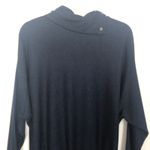 BCBGMAXAZRIA  Dolman Sleeve Cowl Neck Womens Blue Romper Size S Photo 8