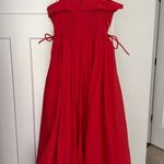 Hunter Bell Taryn Sleeveless Square-Neck Bubble Midi Dress Photo 6