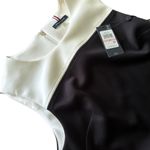 Tommy Hilfiger  Asymmetrical Black and White Dress Photo 3