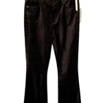 Citizens of Humanity Lilah High Rise Bootcut Velvet Pants Brown Size 27 NWT Photo 0