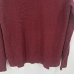 Max Studio Max‎ Studio Women’s Textured Cowl Neck Cranberry Red Cozy Sweater Size Medium Photo 7