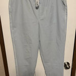 Maeve  Light Blue Straight Leg Pants Photo 0