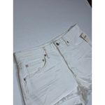 AGOLDE  Parker Vintage Cut Off Shorts White Distressed Frayed Hem Size 30 Photo 10