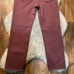 Vervet  Denim Jeans Size 30 Raw Hem Straight Brown Womens Cotton Blend Photo 7