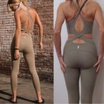 FP Movement Women’s Sage Green Back It Up Onesie Cut Out XS NWOT Photo 3