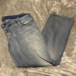 Silver Jeans  Blue Tuesday Straight Leg Denim with Unique Stitching Photo 1