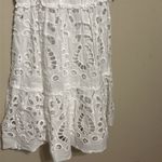 Gianni Bini  Ivory Eyelet‎ Halter Dress Size 0 NWT Photo 4