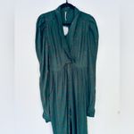 Free People NWT  Star Eyes Green Jumpsuit size XS Photo 3
