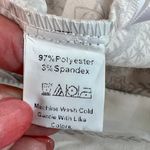 Yoins NWT White Brown Print Off The Shoulder Romper size X Large Photo 7