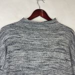 Nation Ltd  Womens Size Large Long Sleeve Shirt Top Knit Gray Space Dye Photo 2