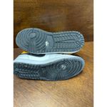 Nike  Air Jordan 1 Mid Perforated White University Gold Sneaker Women 9 Colorful Photo 7