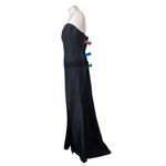 Jovani  Black Formal Strapless Vintage Gown size 12 Photo 5