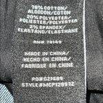 One 5 One  Women's Dark Blue Cropped Jeans with Embroidered Pocket, Size 12 Photo 7