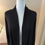Cyrus  Women's Black Open Front Cardigan Sweater Size M Photo 6