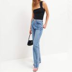 Reformation  Greyson Knit Sleeveless Top in Black size Medium $68 Photo 9