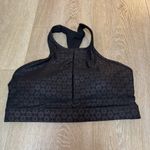 Zyia  Active Black Flower Power Sports Bra Photo 1