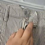 Gap High Rise Barrel Khakis, New Off White Stripe, 00 Photo 2