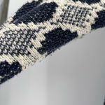 Lucky Brand  Sweater Womens Chunky Aztec Blue Black Boho Cardigan Size Xs/s Photo 5