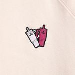 Stanley The Quencher Love Embroidered Sweatshirt Rose Quartz Photo 2