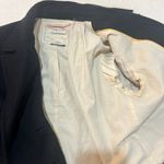 Cartonnier Anthropologie Cropped Wool Double Breasted Blazer Women's Small Blue Photo 2