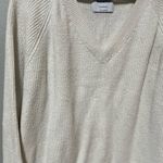 Old Navy White  Sweater V neck Photo 2