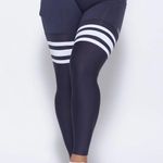 Bombshell sportswear Perform Thigh Highs, Twilight Blue Photo 3