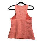 ZARA Trafaluc Womens Neon Animal Print Tank Top Size Medium Orange Pink Coral Photo 4