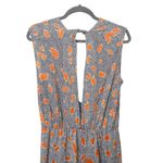 BIMBA Y LOLA Linen Wrap‎ Style Midi Dress Sz Medium Black Photo 3