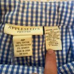 appleseed's Appleseed’s Blue and White Capri Pants  Photo 3