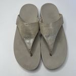 FitFlop  Sandals Women’s Size 10 Shimmer Flip Flop Thong Toe Post Shoes Comfort Photo 3