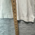 Talbots ‎ Woman Top V-Neck 3/4 Sleeve Cotton Knit Embroidered Trim White 3X Photo 5