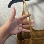 Free People  Beach Stylish Mustard Yellow Bodysuit M Photo 8