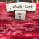 Coldwater Creek  Colorful Striped Long Sleeve Top Photo 4