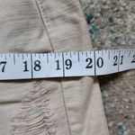 American Eagle  Beige Denim Highest Waist MOM Shorts Size 6 Photo 8