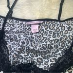 Victoria's Secret  Leopard
Print Silky Satin‎ Cami Tank Top Size L Photo 5