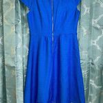 Maeve Anthropologie  Dress Size 2. EUC. Blue With Lattice Top. Photo 5