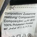 Ivory and black notched vneck short ruffle cap sleeve top size 6 Photo 4