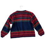 VINTAGE TALLY HO Scottish Terrier Sweater Blue Photo 3