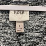 Knox Rose Women's Gray V-Neck Shirt Stretch Light Breath Poly Spandex size L Photo 8