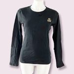 Ralph Lauren L. Long Sleeve Crew Neck RLL Crest Logo T-Shirt Black Gold Size L Photo 1