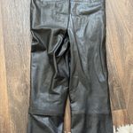 Maverick Leather Overalls in Black Size 4 Photo 7