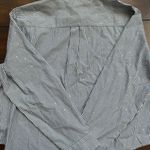 J.Crew  Cropped Button Down Shirt with Rhinestones Photo 1