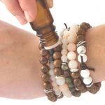 Aromatherapy Lava Stone Handmade Beaded Bracelet Photo 5