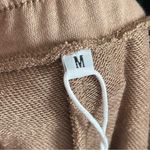 ANRABESS | Tan Crossover Wide Leg Joggers Sz M Size M Photo 7