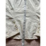 Harley Davidson Off White, Beige Embroidered Women's‎ Cotton Jacket Large Tan Photo 7