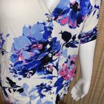 Inc international I.N.C. Floral Button Down 3/4 Sleeve Floral Sweater Photo 2