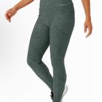 Eddie Bauer  High Rise Trail Tight Legging Heather Loden/Olive Green Size Medium Photo 1